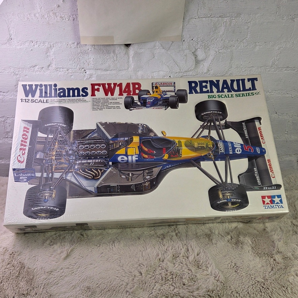 Tamiya 1/12 Williams FW14B Renault Big Scale Series 29 Model Kit 12029 NEW